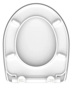 Eisl Sanitär WC prkénko Duroplast Soft Close Broken Glas High Gloss 82585