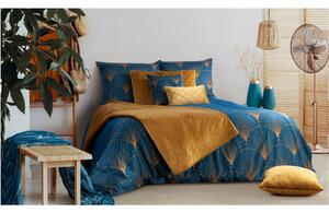 Luxusní přehoz na postel RIOS medová 220x240 cm Mybesthome