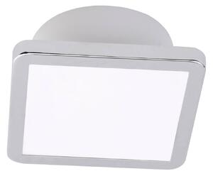 LIGHTME Stropní světlo LightMe Aqua Uno, 11 x cm, chrom, IP44, Chrom / stříbro, Koupelna, Hliník, Moderní