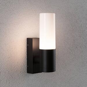 Paulmann venkovní nástěnné svítidlo Tralia, antracitová, výška 25 cm IP44, stmívatelný, Černá, Hliník, Moderní