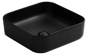 BPS-koupelny Deskové keramické umyvadlo Soro 38 (38x38 cm)