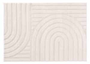 Obdélníkový koberec se vzorem oblouku přírodní 120x170 cm