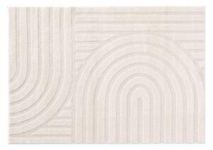 Obdélníkový koberec se vzorem oblouku přírodní 60x110 cm