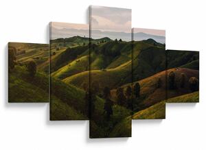 Obraz - Výhled na thajské kopečky (125x70 cm)