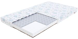 Dětská pěnová matrace MIKI DUMBO 60x120 cm s pohankou a kokosem 11 cm