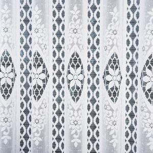 Dekorační metrážová vitrážová záclona IRENA bílá výška 70 cm MyBestHome