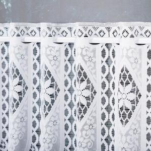 Dekorační metrážová vitrážová záclona IRENA bílá výška 70 cm MyBestHome