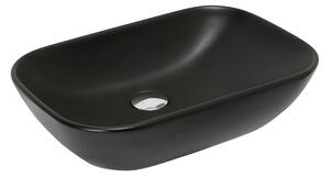 BPS-koupelny Deskové keramické umyvadlo Loto 51 (51x36 cm)