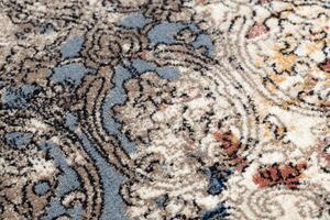 Makro Abra Vlněný kusový koberec NAIN 7700/51922 Klasický vintage béžový modrý terakota Rozměr: 200x300 cm