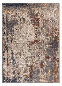 Makro Abra Vlněný kusový koberec NAIN 7700/51922 Klasický vintage béžový modrý terakota Rozměr: 80x150 cm