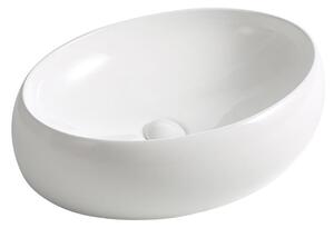 BPS-koupelny Deskové keramické umyvadlo Laso 47 (47x34 cm)