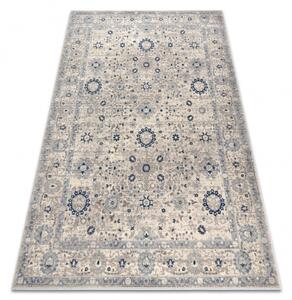 Makro Abra Vlněný kusový koberec NAIN 7586/51935 Klasický béžový modrý Rozměr: 120x170 cm