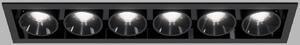 LED2 2560873 LED2 Zápustné svítidlo RIVA MAXI 6, B 30W 2700K/3000K/4000K UGR černá - LED2 Lighting