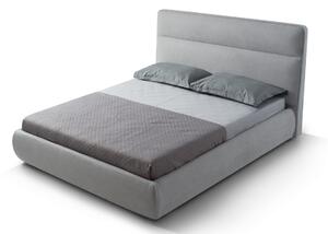 Čalouněná postel 160x200 GAMBARIE šedá