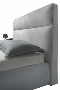 Čalouněná postel 160x200 GAMBARIE šedá