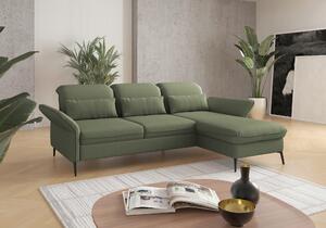 ROHOVÁ SEDAČKA, textil, olivově zelená Sit & More - Sedací soupravy, Online Only