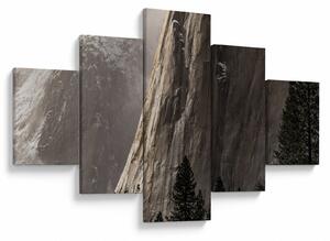 Obraz z údolí Yosemite národní parku, USA (125x70 cm)