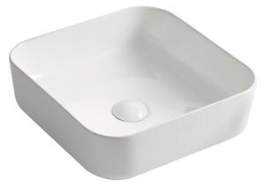 BPS-koupelny Deskové keramické umyvadlo Tona 38 (38x38 cm)