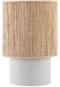 Tectake Stolní lampa Klea z juty v boho stylu, 60W - přírodní