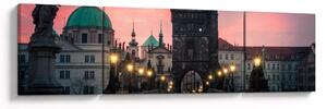 Obraz - Na Karlově mostě (170x50 cm)