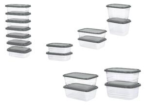 Silvercrest® Sada dóz na potraviny, 17dílná (šedá) (100406575001)