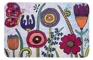 Textilní koupelnová předložka 45x70 cm Rollin'Art Full Bloom – Wenko
