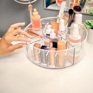 Koupelnový organizér na kosmetiku z recyklovaného plastu Cosmetic Carousel – iDesign