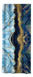 Závěs v modro-zlaté barvě 140x260 cm – Mila Home