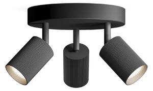 Wyatt LED bodové svítidlo 3x5W, na desce, AC 220–240, černá