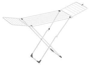 Skládací ocelový sušák na prádlo 50 x 182 x 102,5 cm, bílý