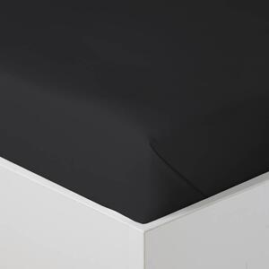 Prostěradlo Veba plachta GEON bavlněný satén černá Velikost: 135x250 cm