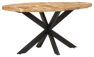 Jídelní stůl 160 x 90 x 75 cm hrubé mangovníkové dřevo