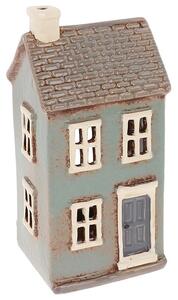 Keramický svícen Domek 19 cm