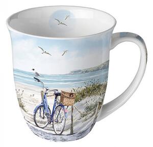 Porcelánový hrnek Kolo na pláži 400 ml