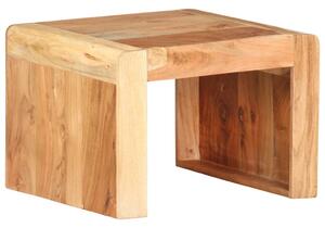 Odkládací stolek 43 x 40 x 30 cm masivní akáciové dřevo