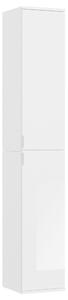 VÍCEÚČELOVÁ SKŘÍŇ, bílá, 32,5/193/37 cm MID.YOU, Online Only