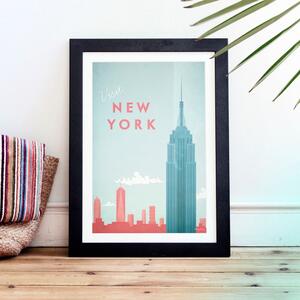 Plakát Travelposter New York, 30 x 40 cm