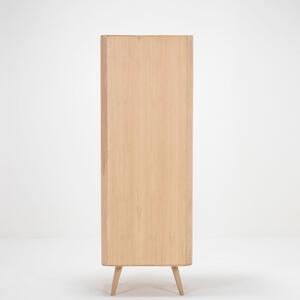 Šatní skříň s konstrukcí z dubového dřeva 60x170 cm Ena - Gazzda