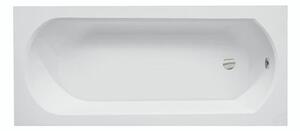 Besco Akrylátová obdélníková vana Intrica Slim 150x75 (160x75, 170x75) Barva: Bílá, Rozměry (cm): 150x75