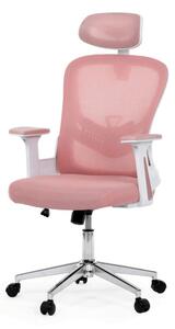 Kancelářská židle růžová KA-K2031 PINK