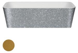 Besco Deskové umyvadlo z litého mramoru Assos Glam Z UM D 52x41x15 cm