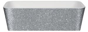 Besco Deskové umyvadlo z litého mramoru Assos Glam S UM D 52x41x15 cm