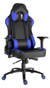 Herní židle RACING PRO ZK-012 černo-modrá