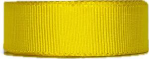Stuha rypsová ELEGANCE YELLOW žlutá 25mm x 3m (7,- Kč/m)