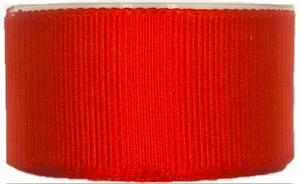 Stuha rypsová ELEGANCE RED červená 40mm x 2m (10,- Kč/m)