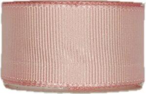 Stuha rypsová ELEGANCE PINK růžová 40mm x 2m (10,- Kč/m)