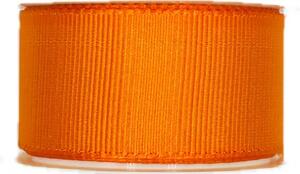 Stuha rypsová ELEGANCE ORANGE oranžová 40mm x 2m (10,- Kč/m)