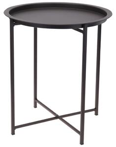 ProGarden Kulatý stůl 46,2 x 52,5 cm matně tmavě šedý