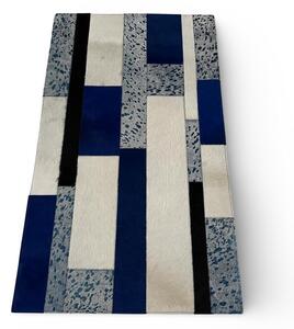 Kožený koberec, předložka Holme Blue S