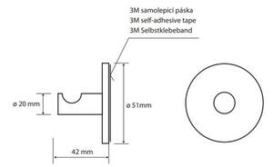 Bemeta Omega Háček, chrom 104206262